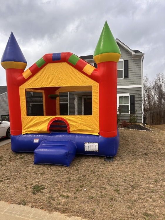 Rainbow Bounce House