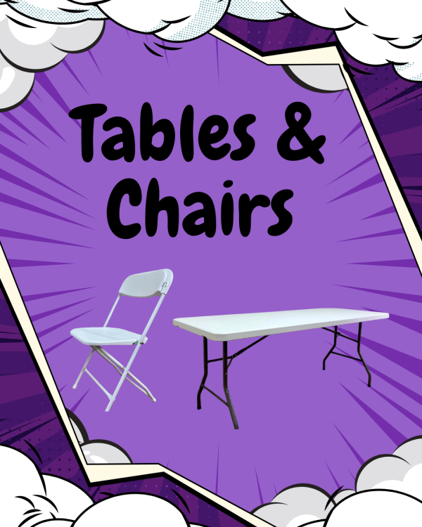Tables and Chair Rentals